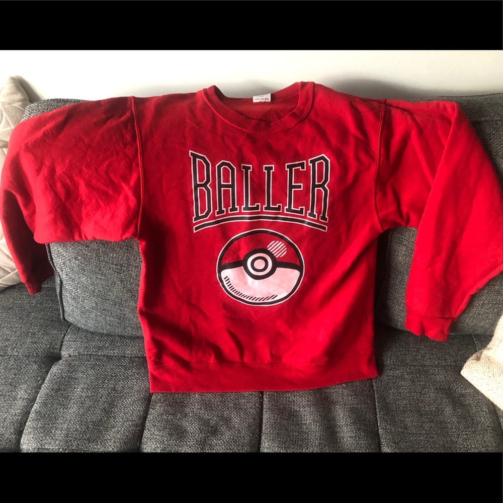 Retro Pokémon BALLER Pullover